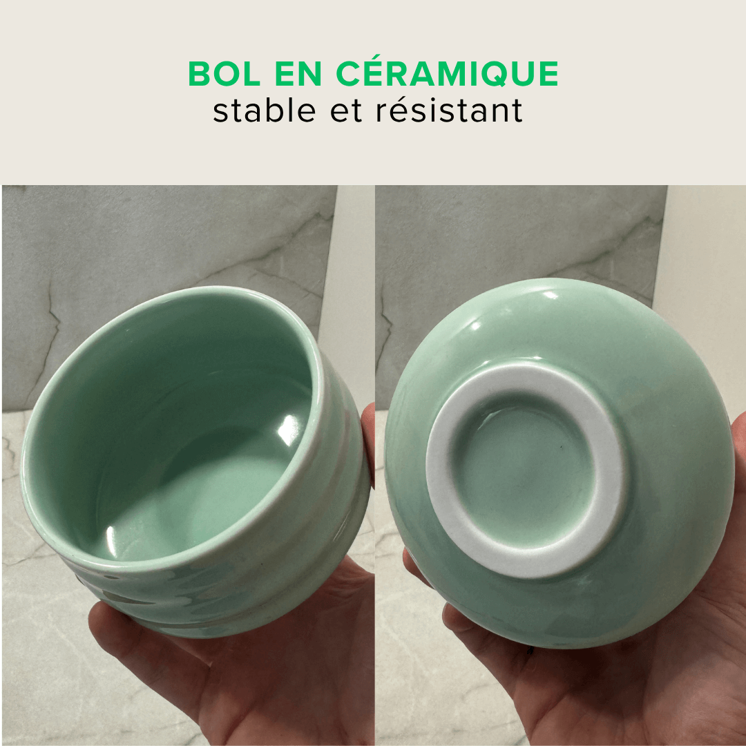 Kit Matcha Complet Vert Pastel – Coffret Cérémonial Japonais avec Thé Matcha Bio - Kiyo Japanese Tea