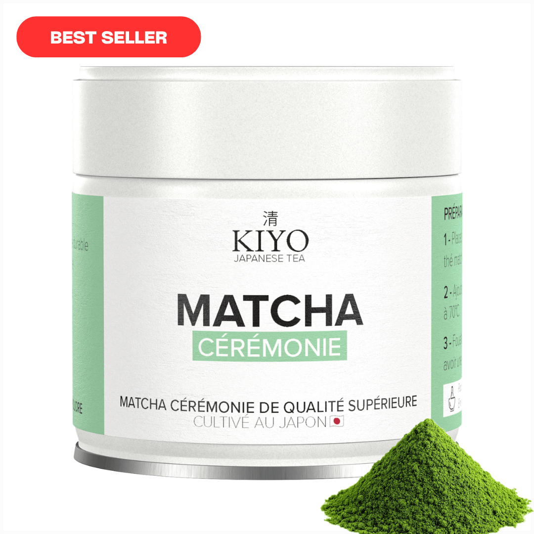 Thé Matcha Cérémonie - Qualité Supérieure - Kiyo Japanese Tea